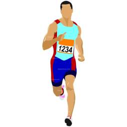 People, Sport, Together Running Clipart