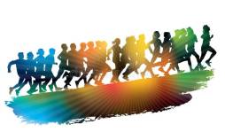 Download People Running illustrations Clipart