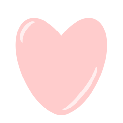 Pink Valentines Day Heart Clipart