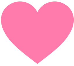 Cool Pink Valentine Heart Clipart free download