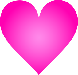 Free Hearts Pink Clipart