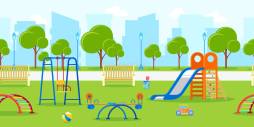 Playground Park Garden Clipart