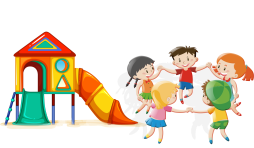 Kids, Garden, Park, Outdoor toy, Children on Playground Clipart