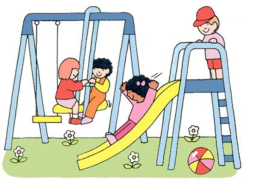 Cool Clipart kids on Playground Transparent Png