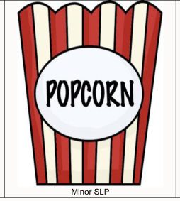 Transparent Png of a Popcorn bags Template