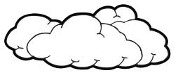 Most Popular Rain Clouds Clipart Black and White free download