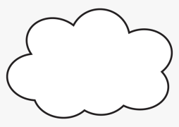 Free top Cloud Clipart Black and White
