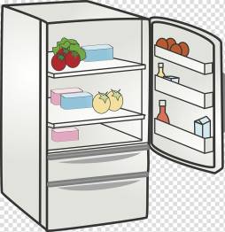Cute Refrigerator, Cartoon, Fridge Clipart