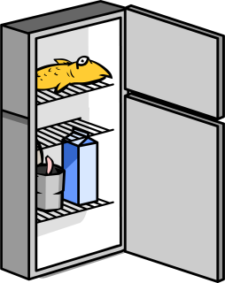 Refrigerator, Gray, Fridge Clipart