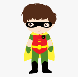 Super Hero Robin Clip Art