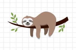 Best free Pictures of Sloth Clipart Svg