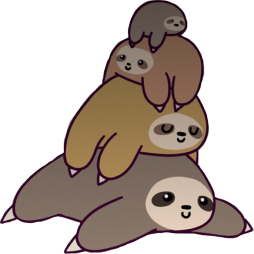 Free Sloth Family Clipart Transparent Png