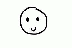 Free Awesome Smiley face Black and White hand Drawn