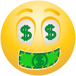 Smiley face with Sunglasses Emoticon Clipart