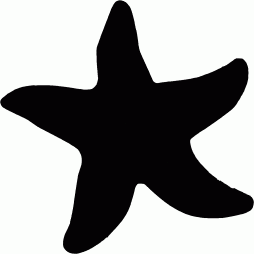 Gif, Black Starfish Clipart Transparent