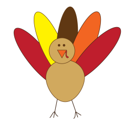 Thanksgiving Multicolor Clipart free download