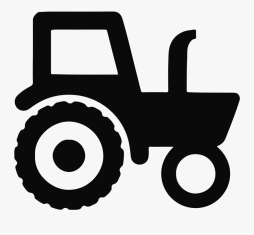 Best Tractor Illustrations Black and White - Clipart Collection