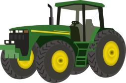 Download Tractor Green image Clipart